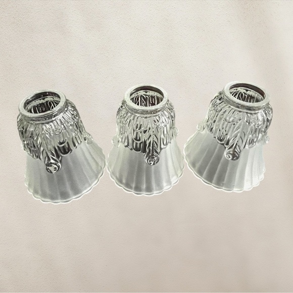 Vintage (3) Light Replacement Shades Lot/3 - Picture 7 of 15